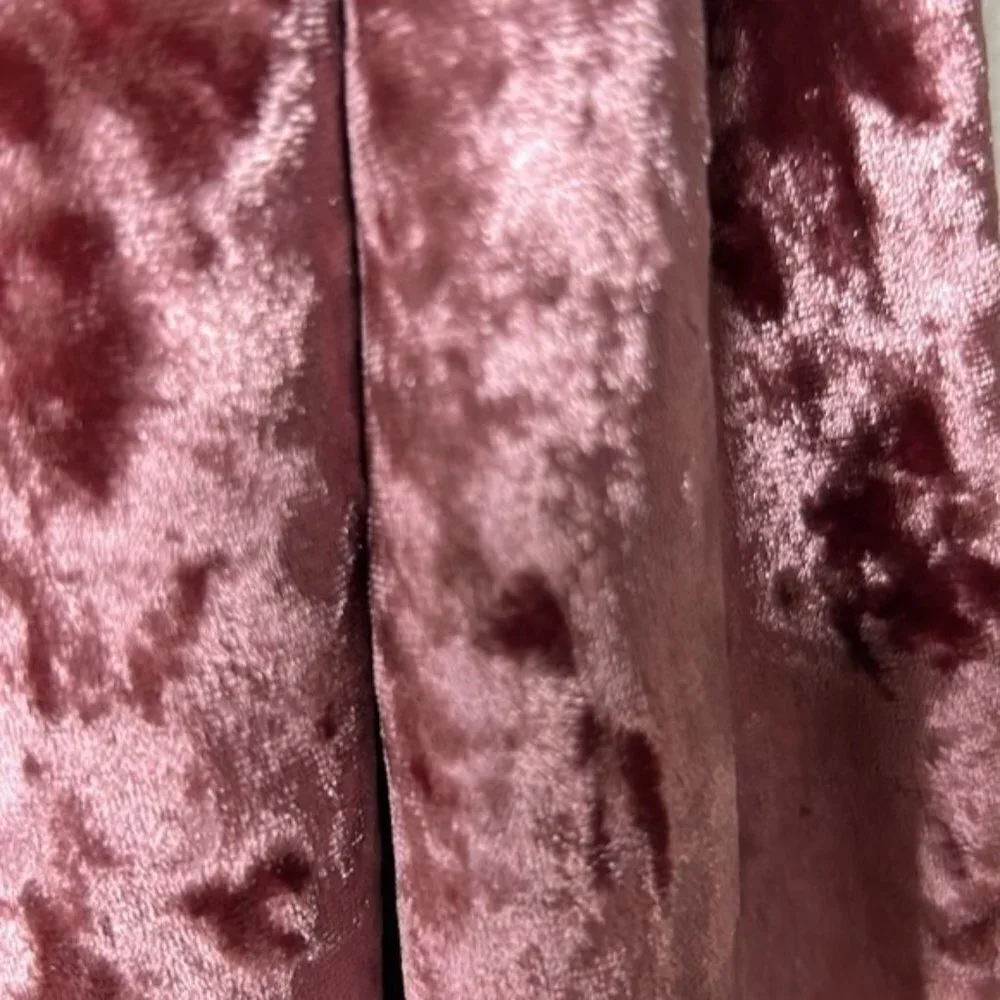 Show Me Your Mumu Andrea Crushed Velvet Wrap Dress S - Picture 8 of 11